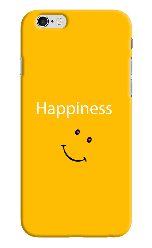 Happiness With Smiley iPhone 6/6s Hard Case Back Cover by Casekaro