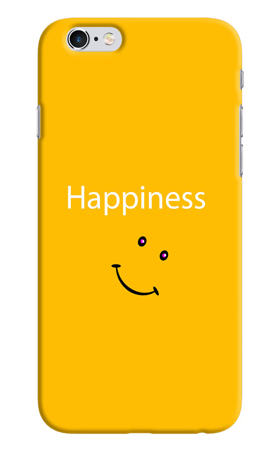 Happiness With Smiley iPhone 6/6s Back Cover, Hard case