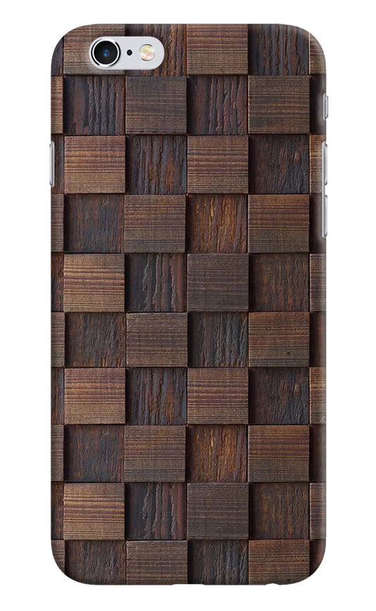 Wooden Cube Design iPhone 6/6s Hard Case Back Cover by Casekaro