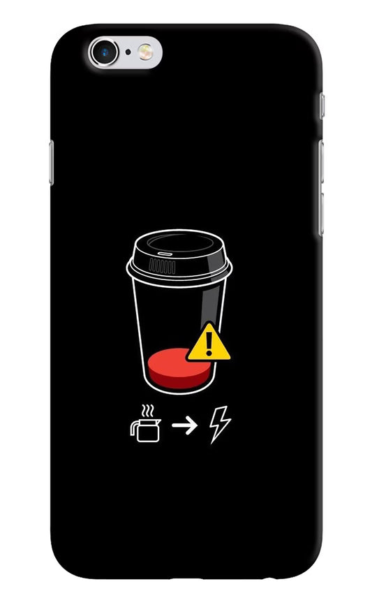 Coffee iPhone 6/6s Hard Case Back Cover by Casekaro