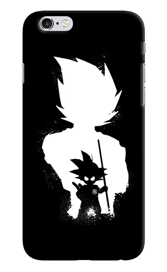 Goku Shadow iPhone 6/6s Hard Case Back Cover by Casekaro