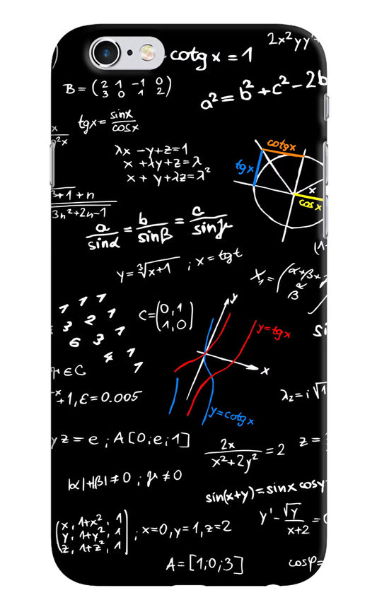 Mathematics Formula iPhone 6/6s Hard Case Back Cover by Casekaro