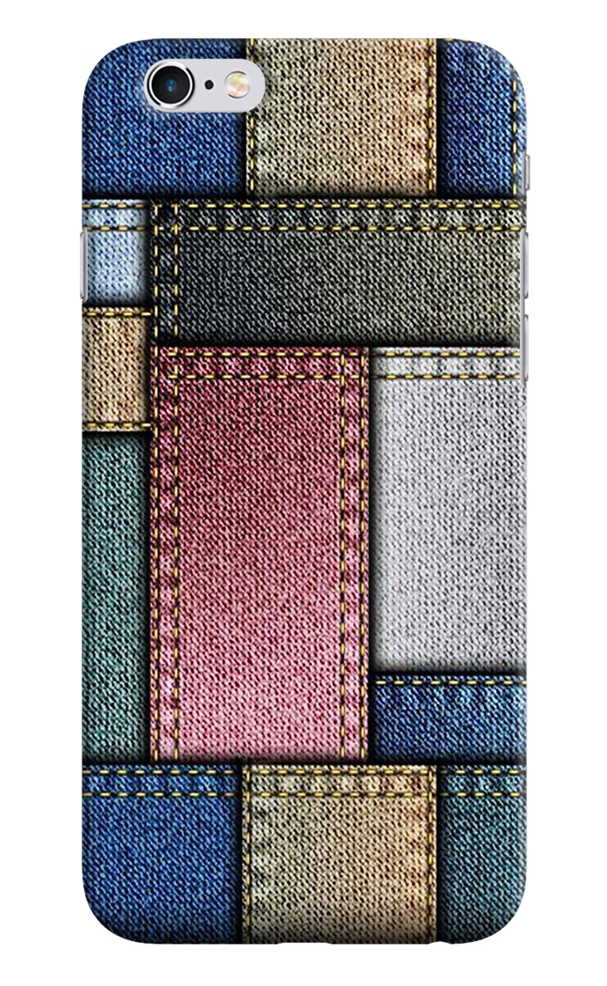 Multicolor Jeans iPhone 6/6s Hard Case Back Cover by Casekaro