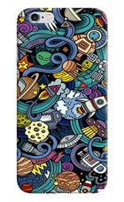 Space Abstract iPhone 6/6s Hard Case Back Cover by Casekaro