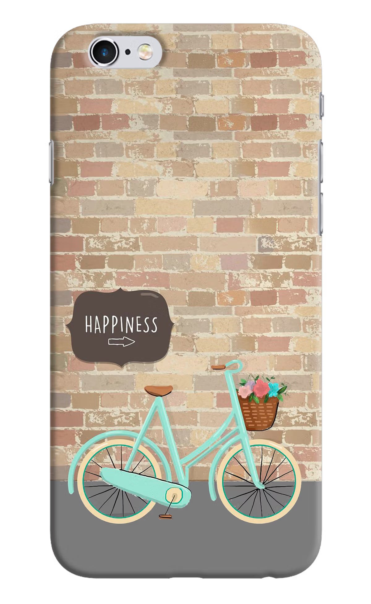 Happiness Artwork iPhone 6/6s Hard Case Back Cover by Casekaro