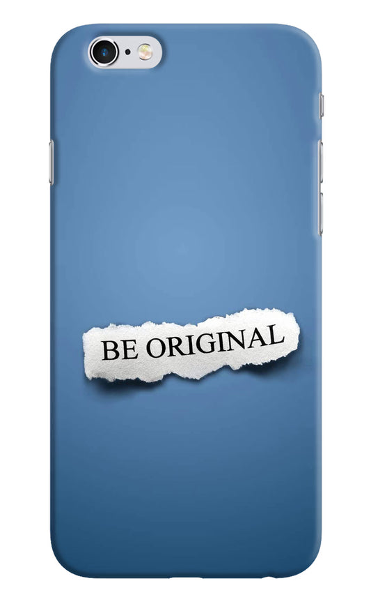 Be Original iPhone 6/6s Hard Case Back Cover by Casekaro