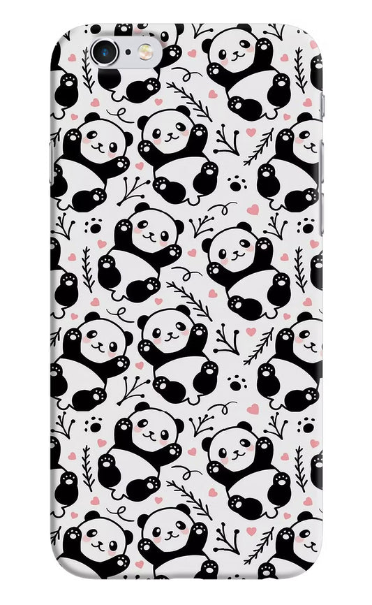 Cute Panda iPhone 6/6s Hard Case Back Cover by Casekaro