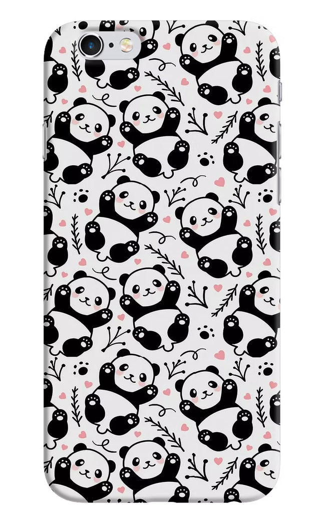 Cute Panda iPhone 6/6s Hard Case Back Cover by Casekaro