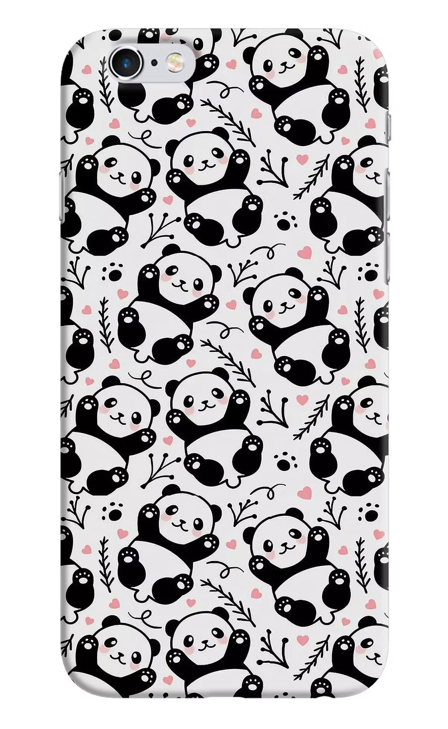 Cute Panda iPhone 6/6s Back Cover, Hard case