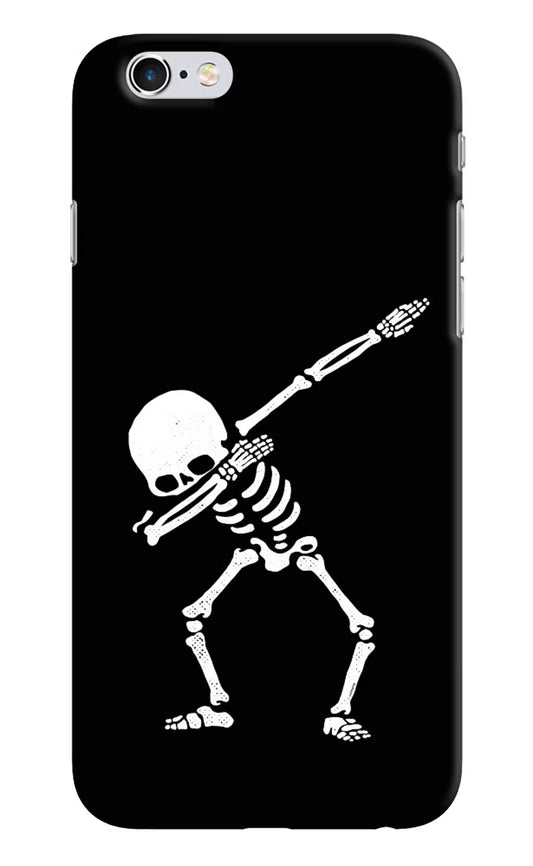 Dabbing Skeleton Art iPhone 6/6s Hard Case Back Cover by Casekaro