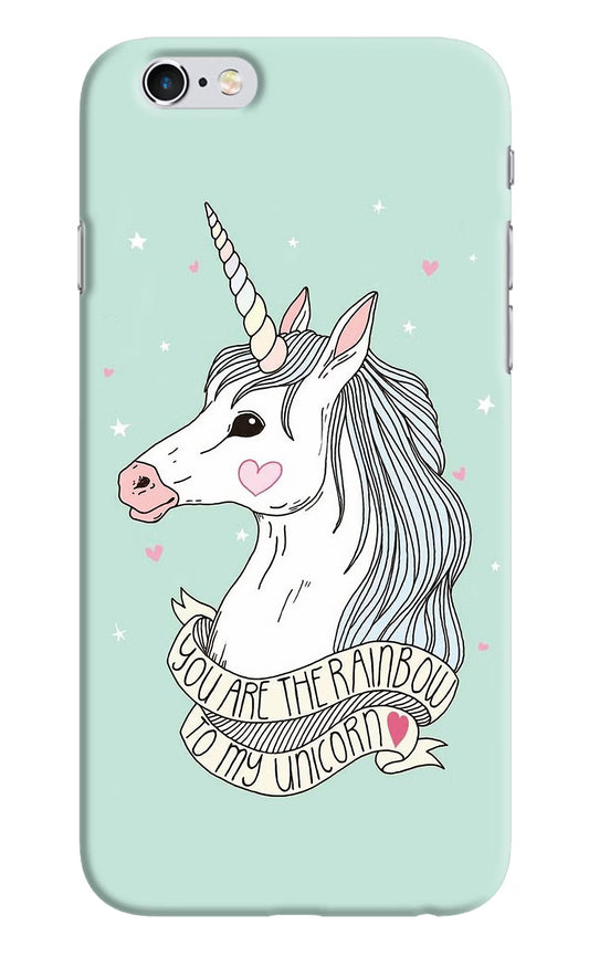 Unicorn Wallpaper iPhone 6/6s Hard Case Back Cover by Casekaro