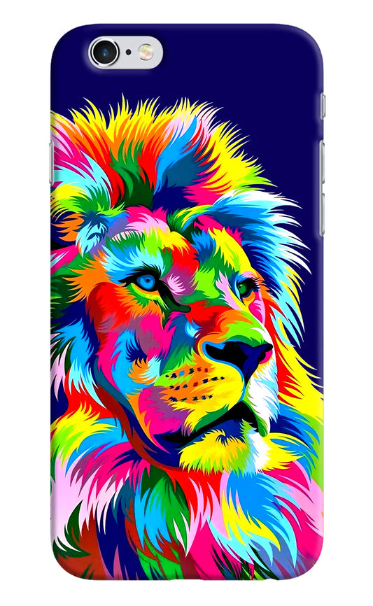Vector Art Lion iPhone 6/6s Hard Case Back Cover by Casekaro