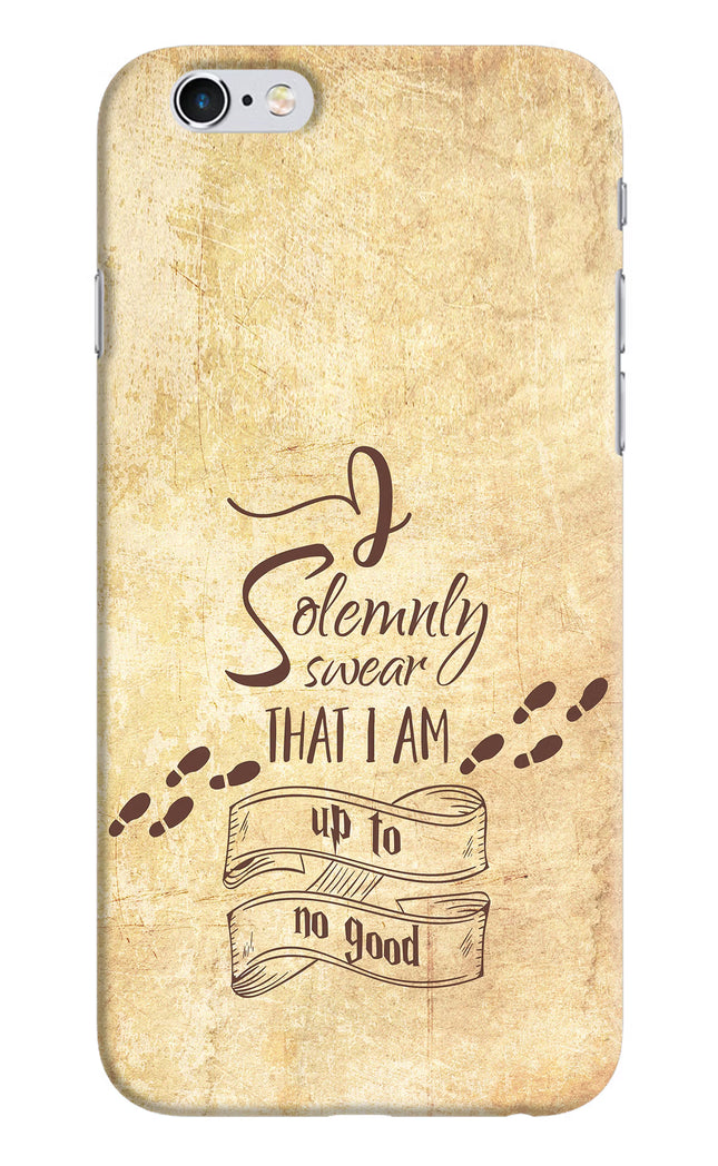 I Solemnly swear that i up to no good iPhone 6/6s Hard Case Back Cover by Casekaro