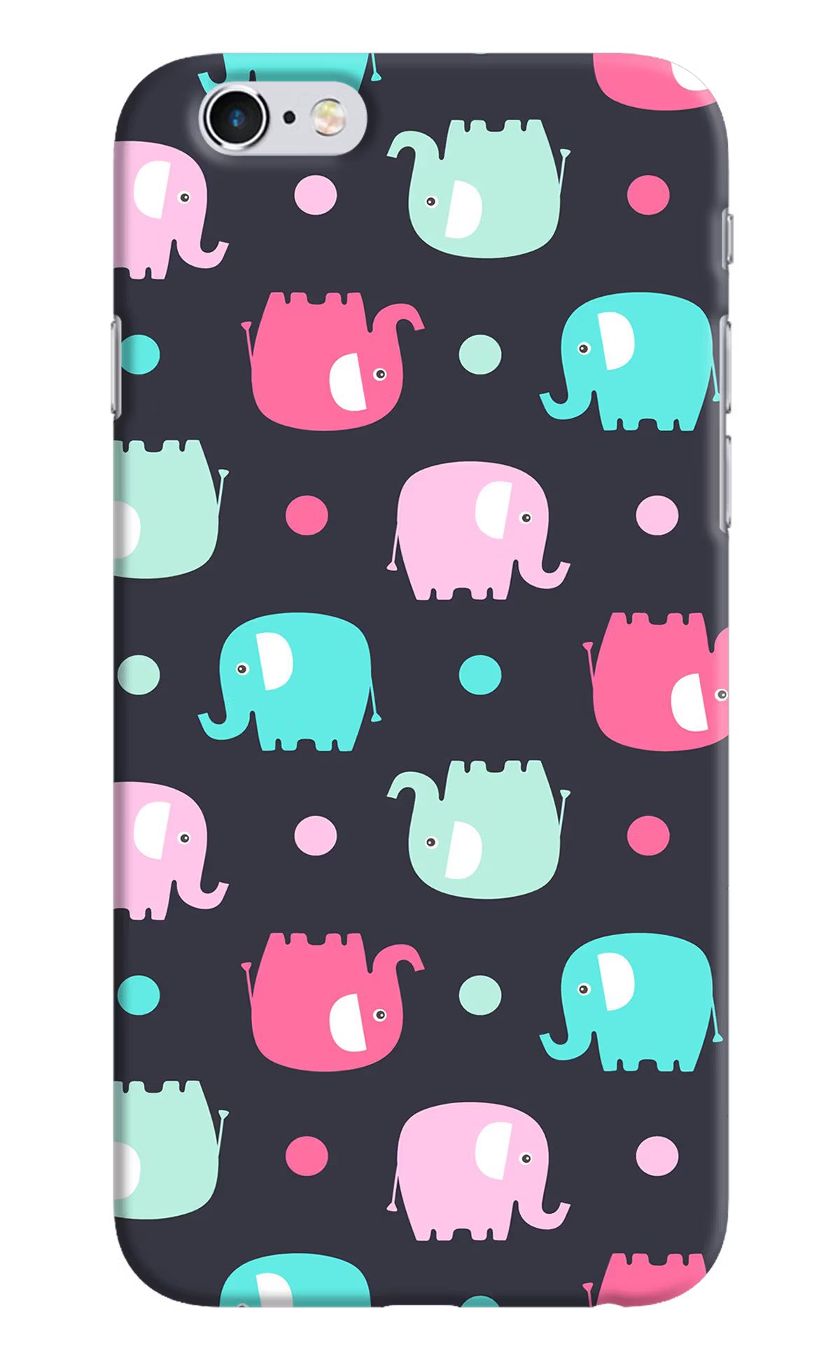 Elephants iPhone 6/6s Hard Case Back Cover by Casekaro