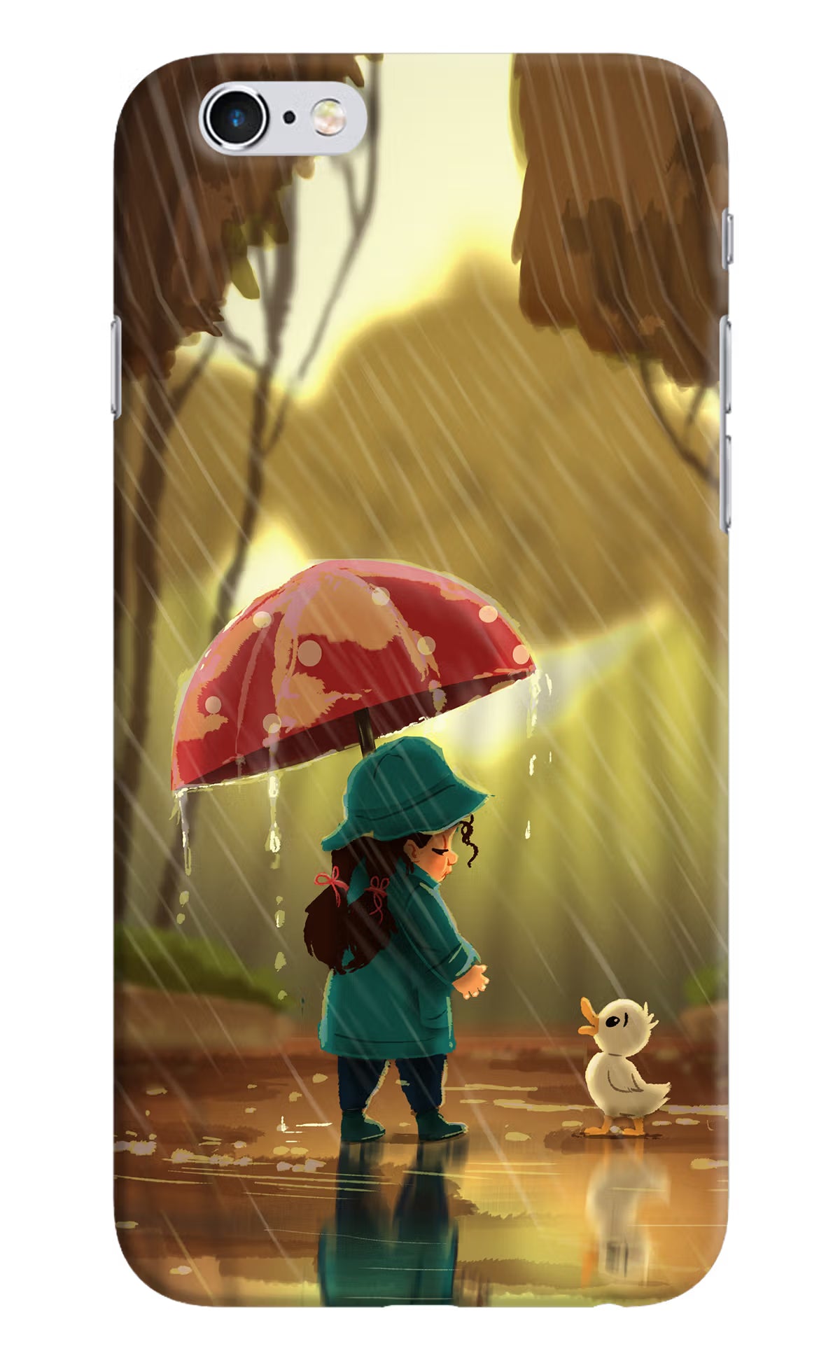 Rainy Day iPhone 6/6s Hard Case Back Cover by Casekaro