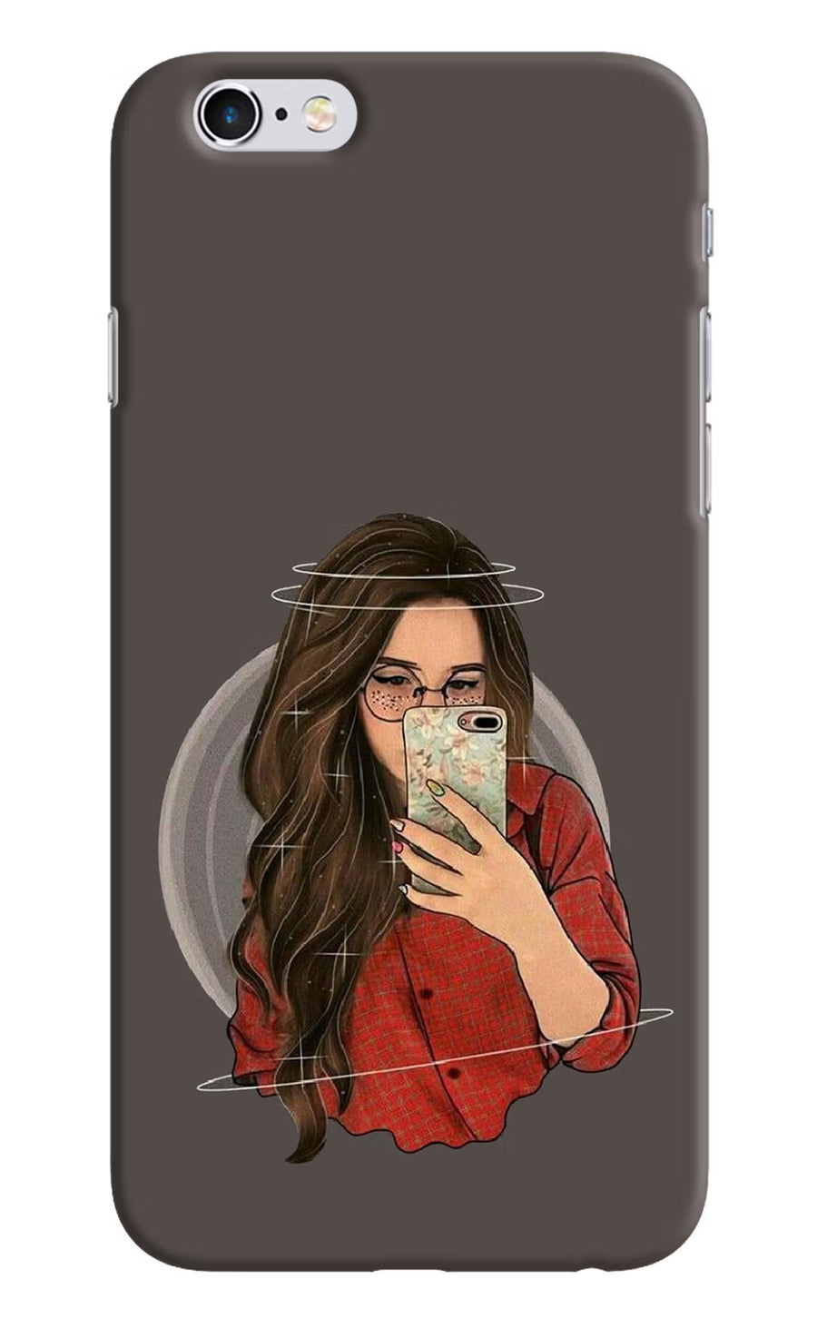 Selfie Queen iPhone 6/6s Back Cover, Hard case
