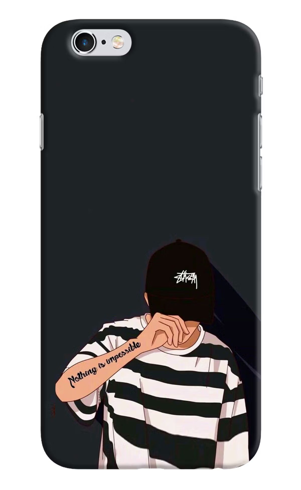 Aesthetic Boy iPhone 6/6s Hard Case Back Cover by Casekaro