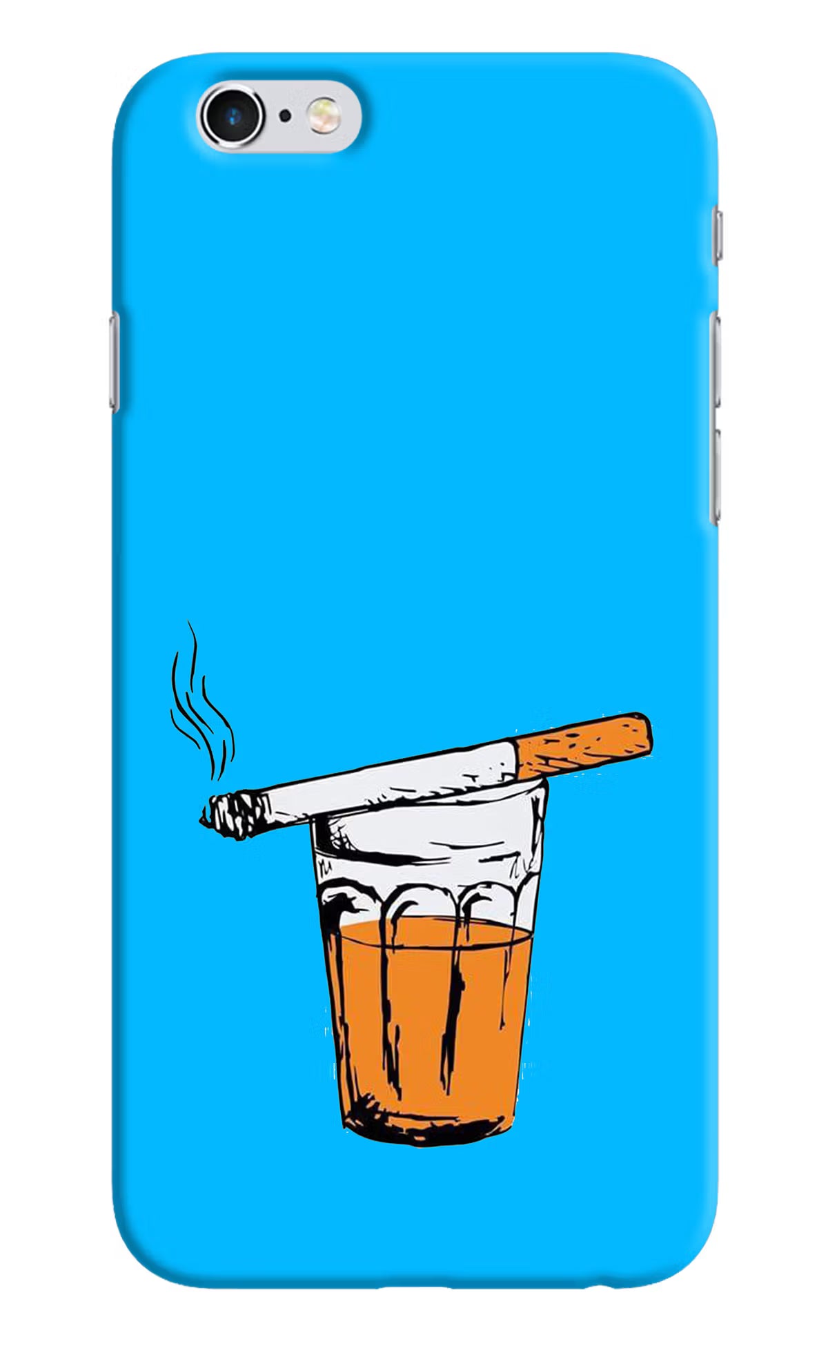 Chai Sutta iPhone 6/6s Hard Case Back Cover by Casekaro