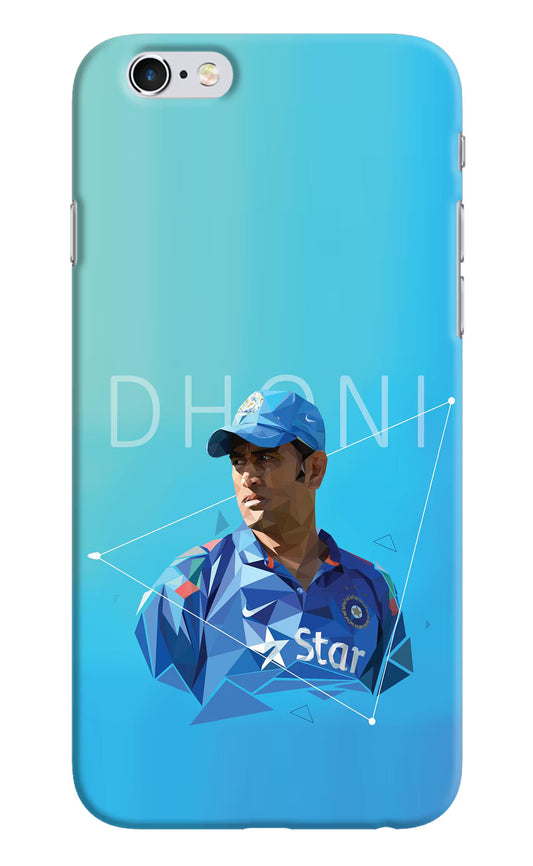 Dhoni Artwork iPhone 6/6s Hard Case Back Cover by Casekaro