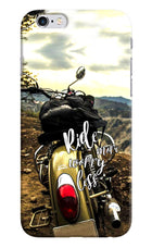 Ride More Worry Less iPhone 6/6s Hard Case Back Cover by Casekaro