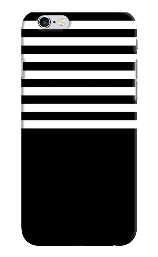 Black and White Print iPhone 6/6s Hard Case Back Cover by Casekaro