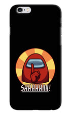 Among Us Shhh! iPhone 6/6s Hard Case Back Cover by Casekaro