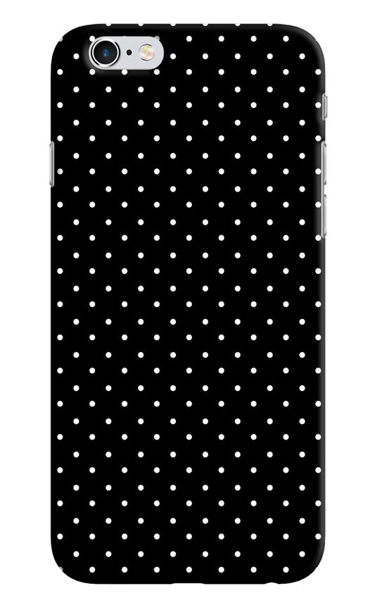White Dots iPhone 6/6s Hard Case Back Cover by Casekaro