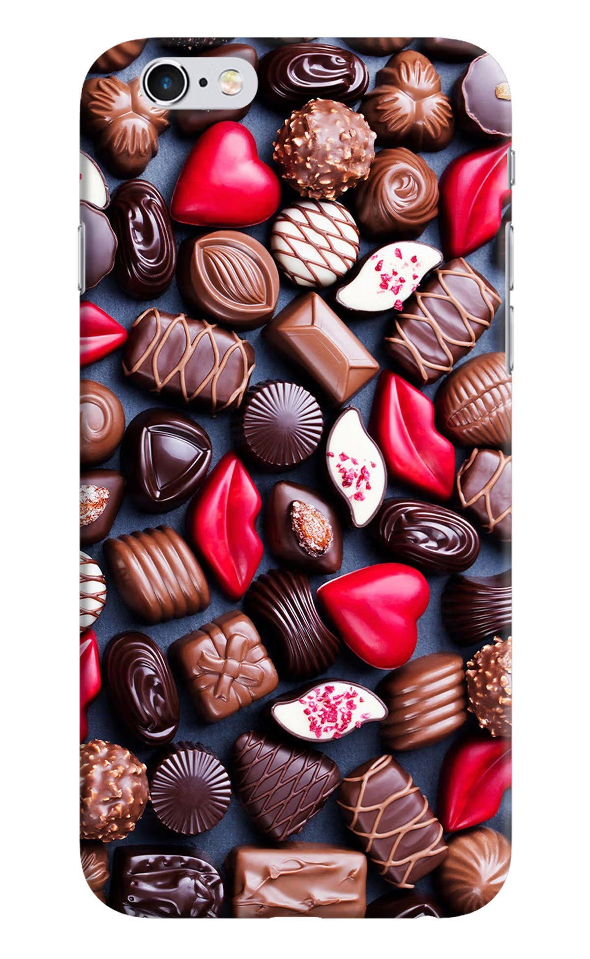 Chocolates iPhone 6/6s Hard Case Back Cover by Casekaro