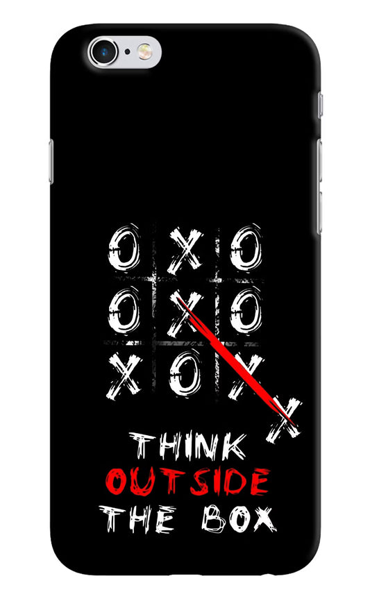 Think out of the BOX iPhone 6/6s Hard Case Back Cover by Casekaro