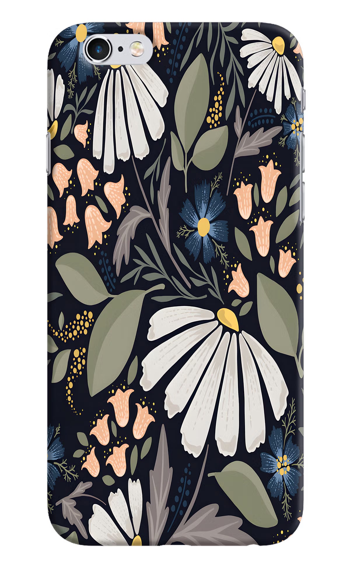 Flowers Art iPhone 6/6s Hard Case Back Cover by Casekaro