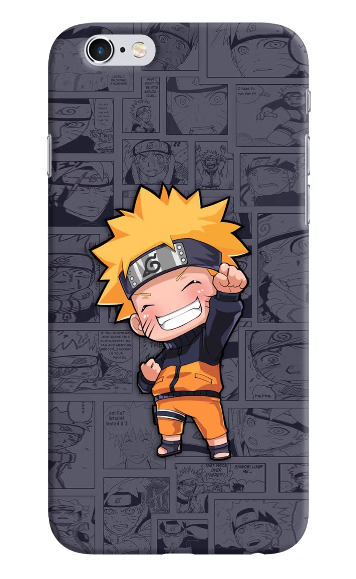 Chota Naruto iPhone 6/6s Hard Case Back Cover by Casekaro