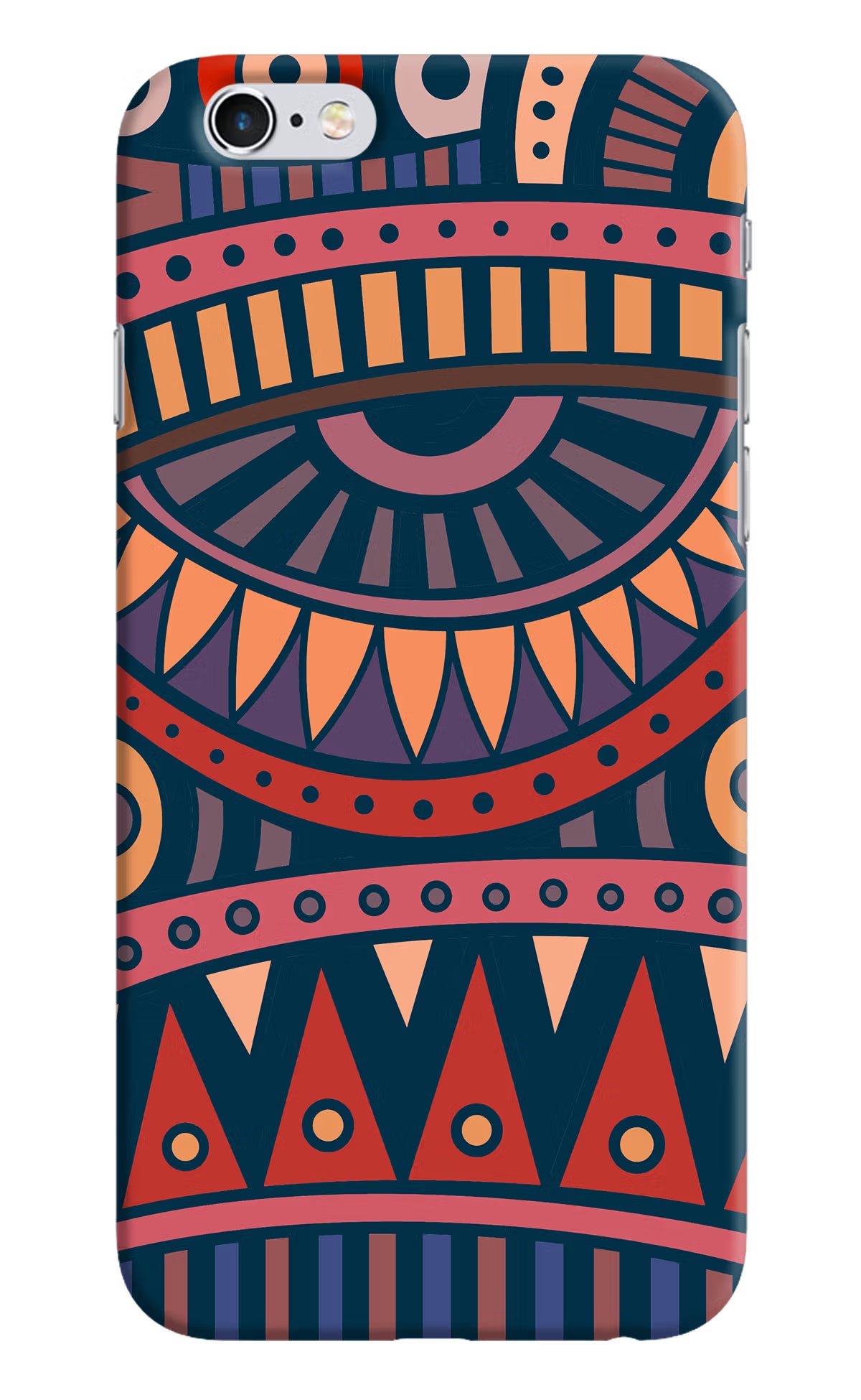 African Culture Design iPhone 6/6s Hard Case Back Cover by Casekaro