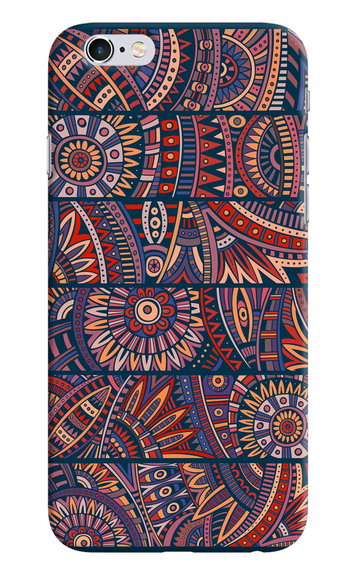 African Culture Design iPhone 6/6s Hard Case Back Cover by Casekaro
