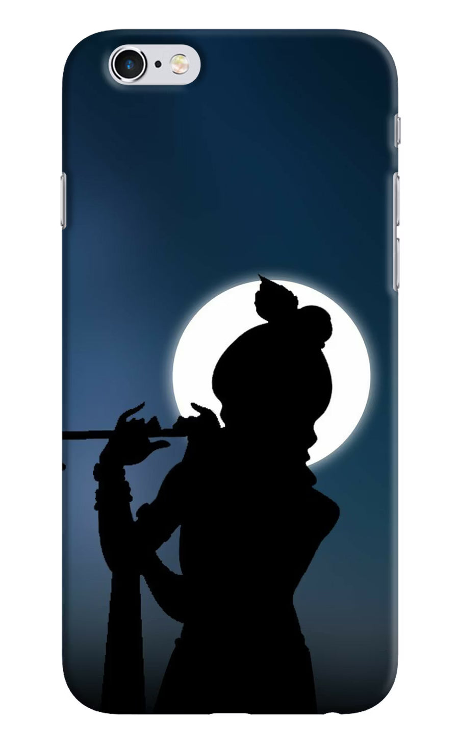 Shri Krishna Silhouette iPhone 6/6s Back Cover, Hard case