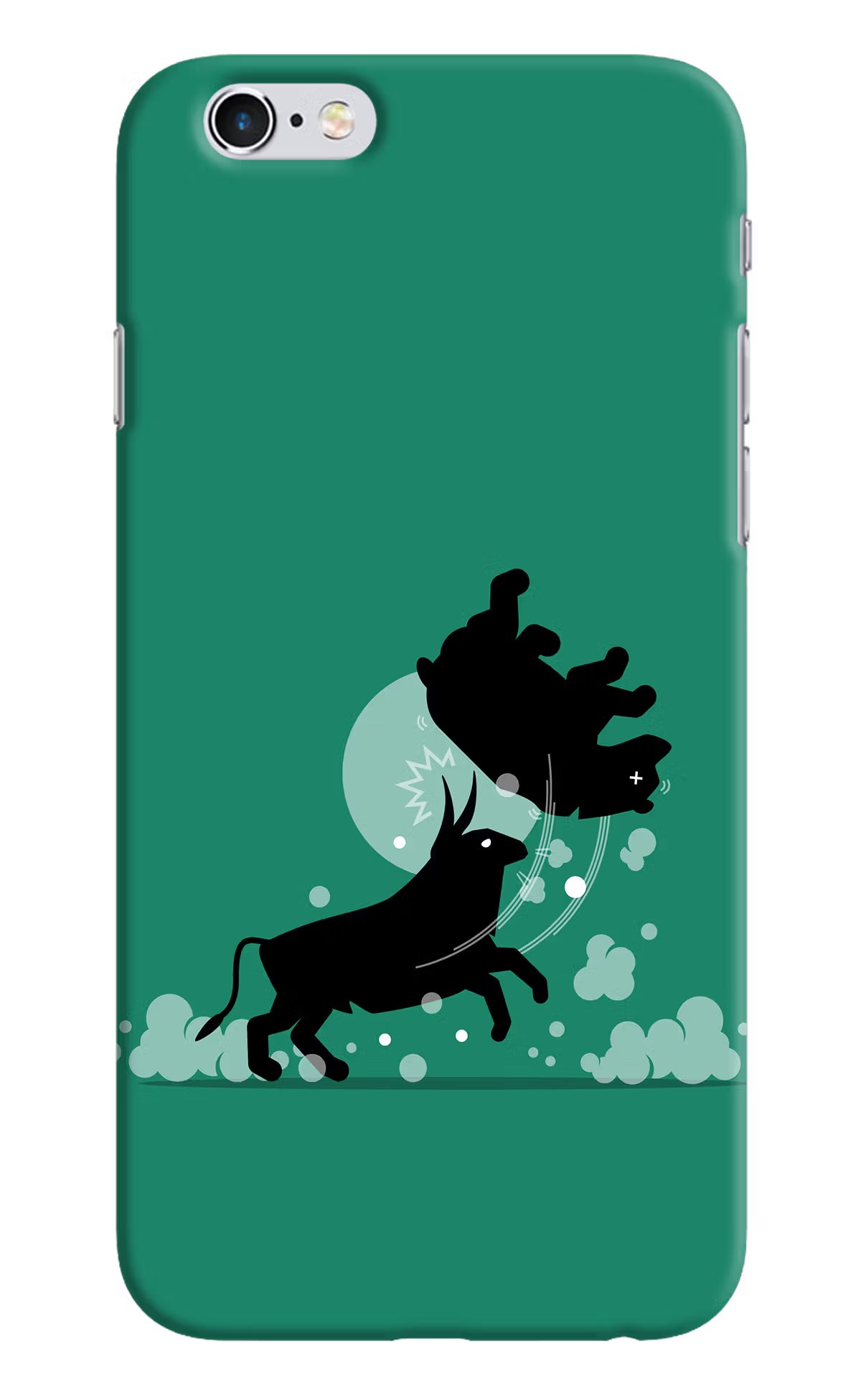 Bull Conqueror iPhone 6/6s Hard Case Back Cover by Casekaro