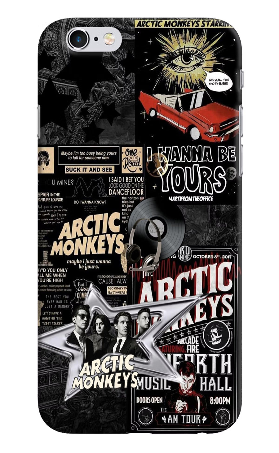 Arctic Monkeys iPhone 6/6s Back Cover, Hard case