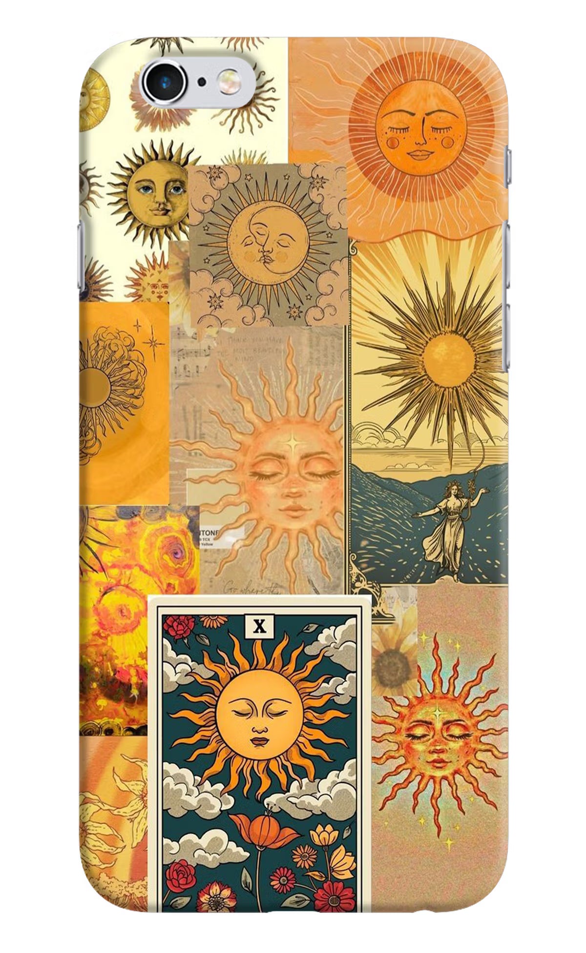 Sun iPhone 6/6s Hard Case Back Cover by Casekaro