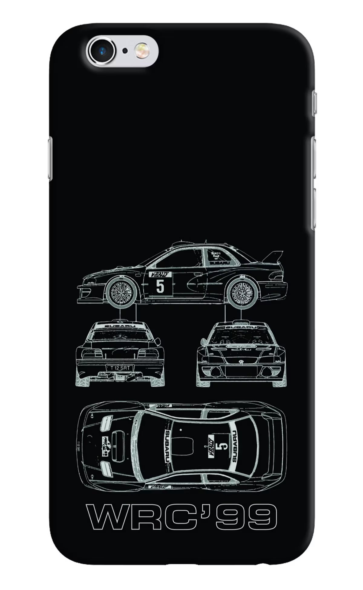 WRC'99 iPhone 6/6s Hard Case Back Cover by Casekaro