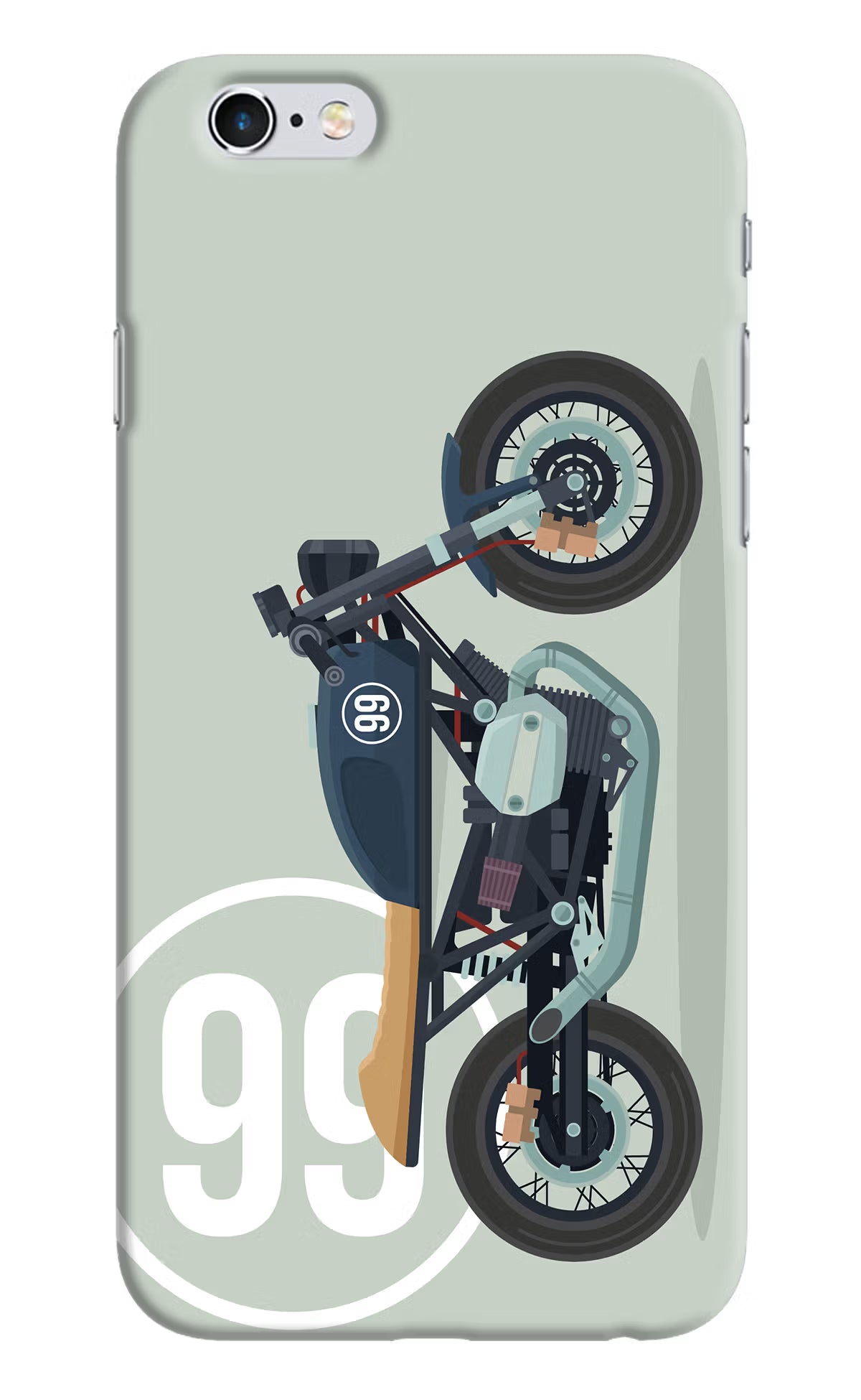 Classic Cafe Racer 99 iPhone 6/6s Hard Case Back Cover by Casekaro