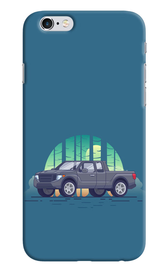 Retro Garage Vibe iPhone 6/6s Hard Case Back Cover by Casekaro
