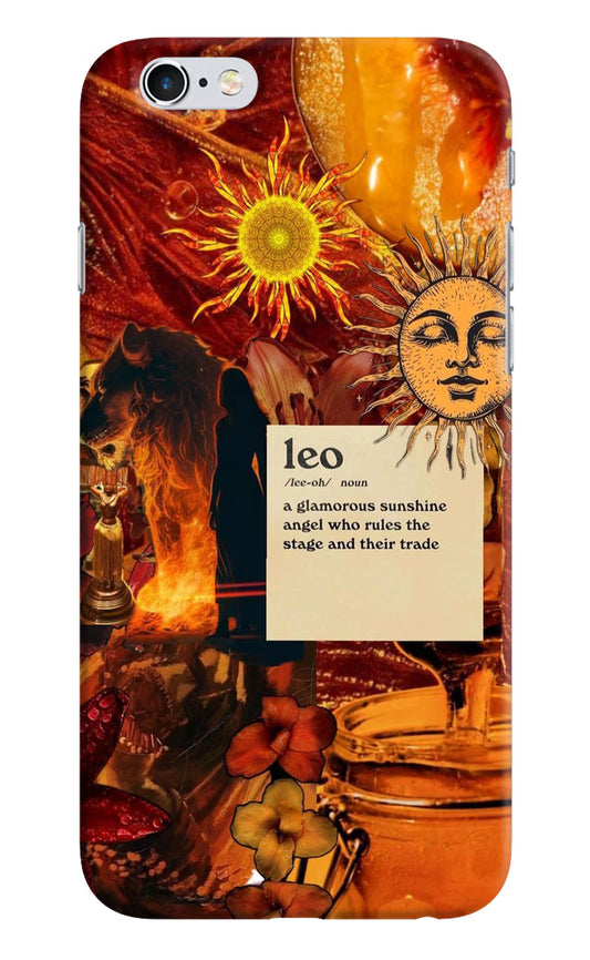 Leo Zodiac iPhone 6/6s Hard Case Back Cover by Casekaro