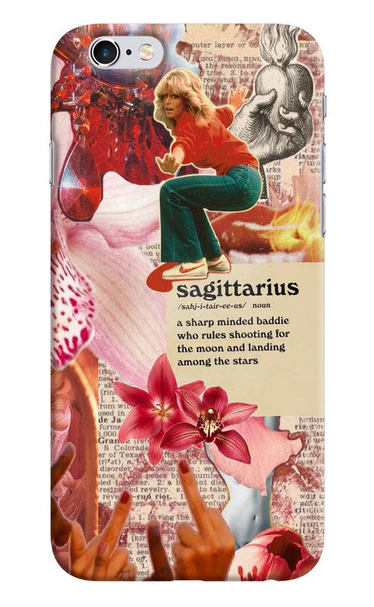 Sagittarius Zodiac iPhone 6/6s Hard Case Back Cover by Casekaro