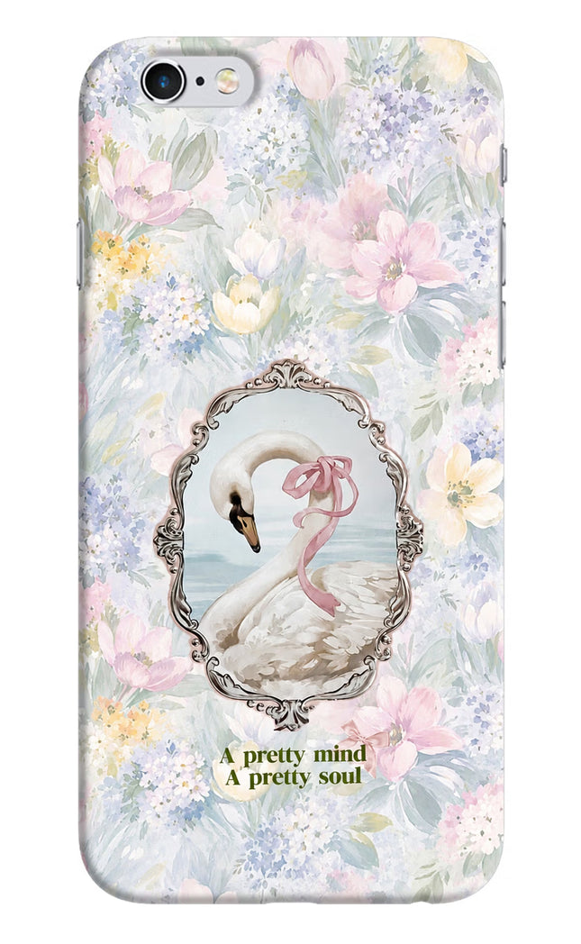 Pretty Mind Pretty Soul iPhone 6/6s Hard Case Back Cover by Casekaro