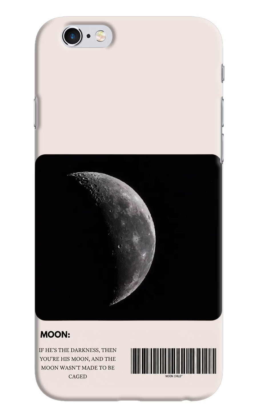 Moon Phase iPhone 6/6s Back Cover, Hard case