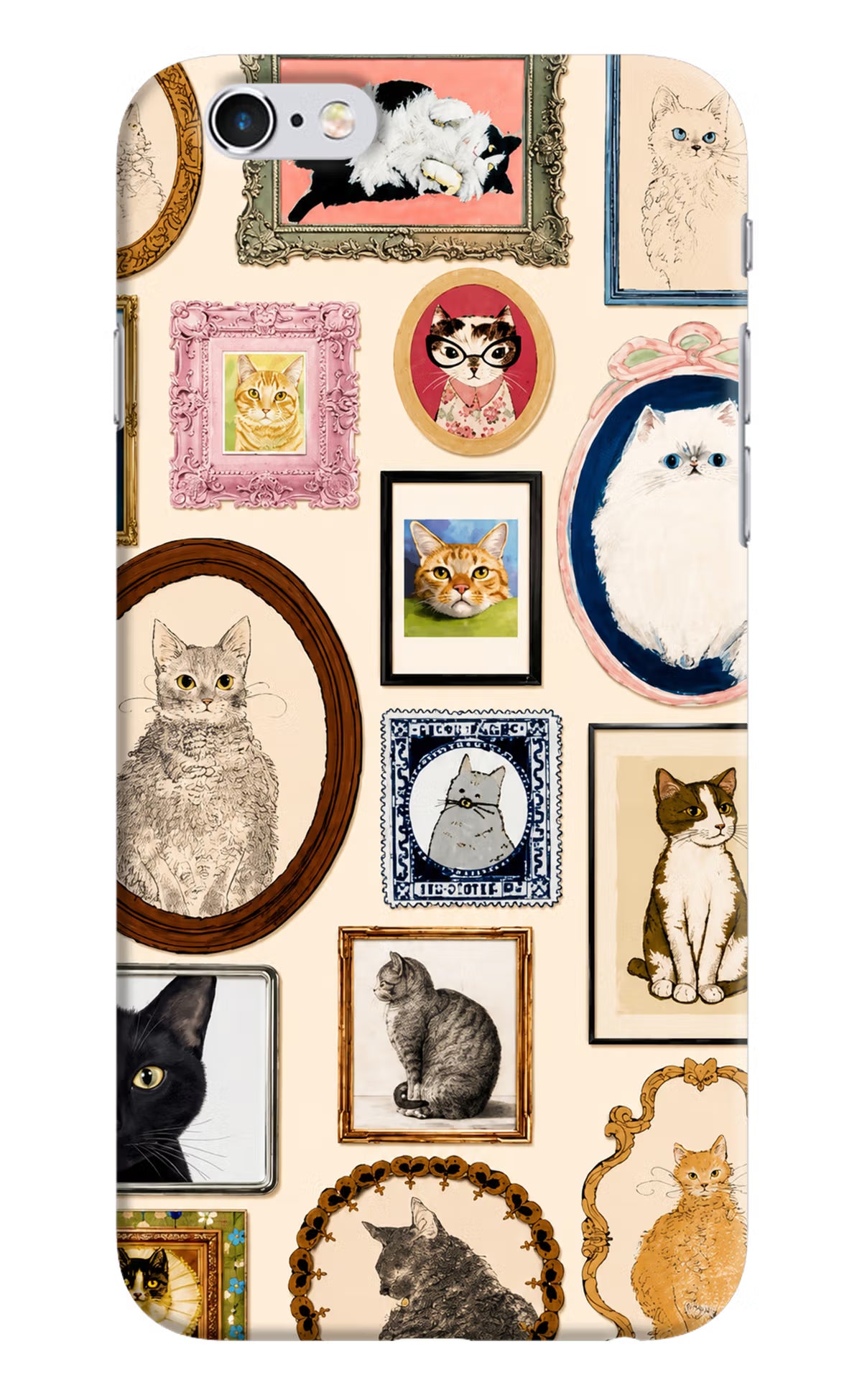 Mirror Cats iPhone 6/6s Back Cover