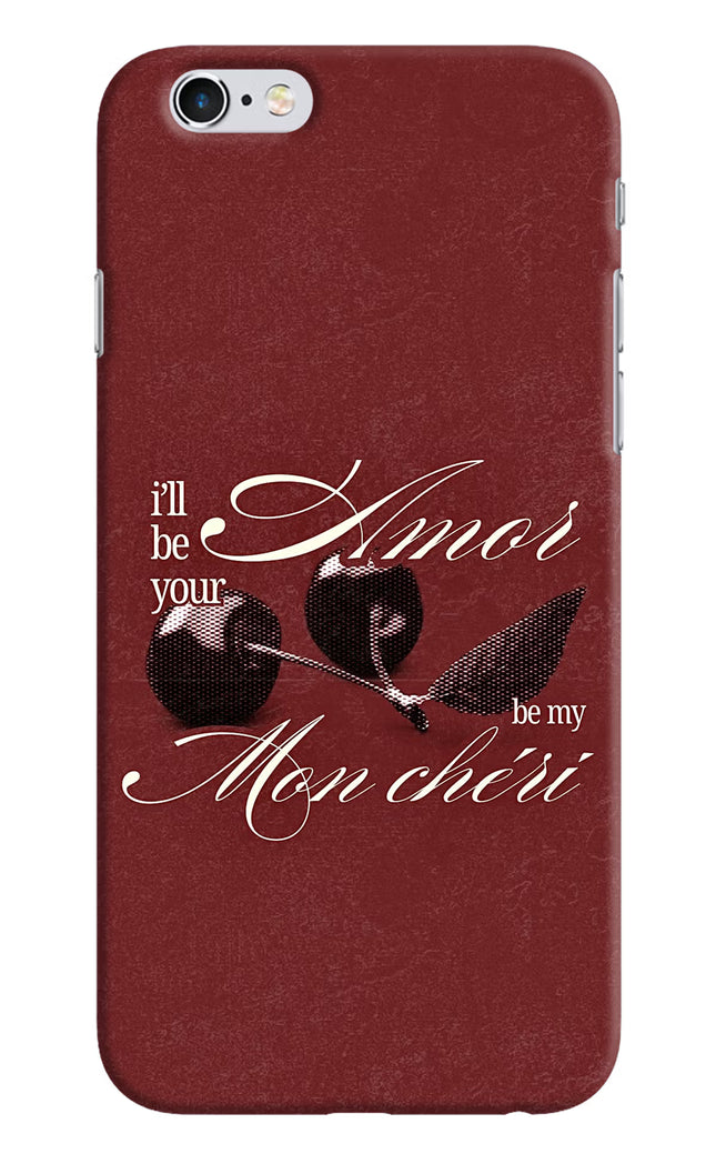 Velvet Cherry iPhone 6/6s Hard Case Back Cover by Casekaro