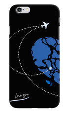 Love Orbit iPhone 6/6s Hard Case Back Cover by Casekaro
