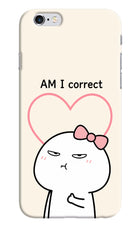 Always Right iPhone 6/6s Hard Case Back Cover by Casekaro