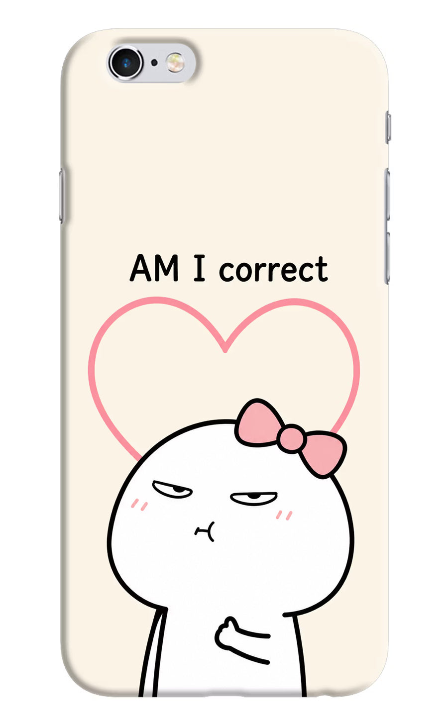 Always Right iPhone 6/6s Back Cover, Hard case