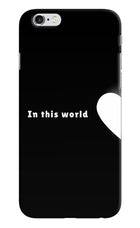 This World iPhone 6/6s Hard Case Back Cover by Casekaro